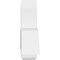 Ekena Millwork Bellingham Architectural Grade PVC Gable Bracket, 36"W x 19 1/2"H x 6"D x 6"F, 13/12 Pitch GBP036X20X0606BEL00 - alternate 5